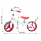 EGALECO Balance Bike for Kids Sport, White-Red
