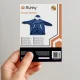 Ruhhy 26147 Oversized Hoodie Blanket with Hood XXL, Navy Blue
