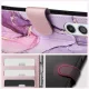 Samsung Galaxy A15 ( SM-A156, SM-A155 ) Tech-Protect Wallet Book Case Cover, Pink Marble