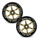 Soke Scooter Wheels 110 mm Gold, 2 Pack