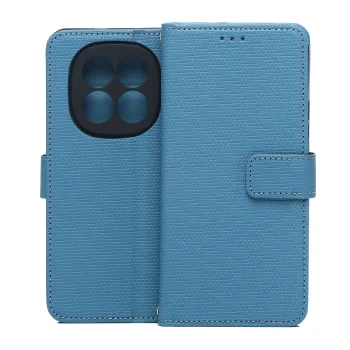 Smart Triangle Wallet Case for Xiaomi Redmi Note 15 5G, Blue