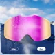 Qunature Frameless Ski Goggles, Pink
