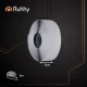 Ruhhy Self-Adhesive Hook and Loop Tape 5m x 5cm, Black