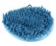 Microfiber steam mop pad, blue