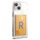 Apple iPhone 14 Plus 6.7\'\' Ringke Fusion Card Wallet Documents Case Cover, Transparent