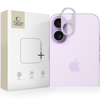 Tech-Protect Camalloy Fit+ Camera Glass iPhone 17 - Purple