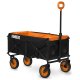 Humberg HM-513 Foldable Transport Cart, 100L | Heavy-Duty Folding Utility Wagon