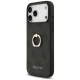 Guess 4G Ring Stand Case for iPhone 17 Pro Max - Black