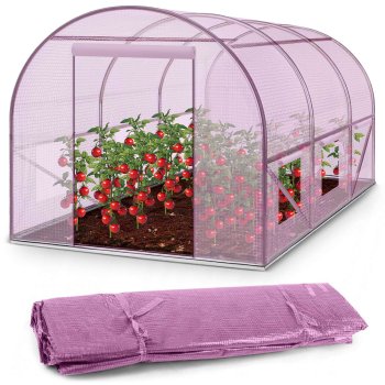 Plonos Garden Polytunnel Foil Cover 2x3 m (6 m²), Pink