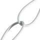 USB uz Lightning kabelis Baseus CALYS-A02 2.4A 1m Balts