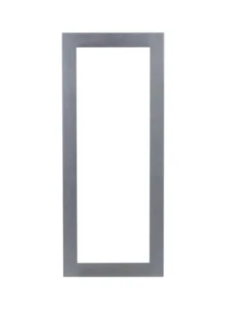 Front Panel for 3 Modules VTM126, Silver