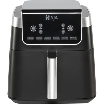 Ninja AF180EU Air Fryer MAX Hot Air Fryer, 6.2 L, 2000W, Black