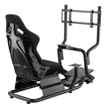 Гоночный кокпит NanoRS RS702 с креслом и стойкой для руля, до 130 кг, до 50"