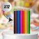 Thick Jumbo Colored Pencils for Kids, 12-Color Set