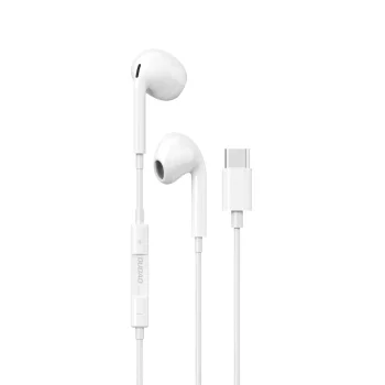 Dudao X14PROT In-Ear Wired Headphones USB-C White