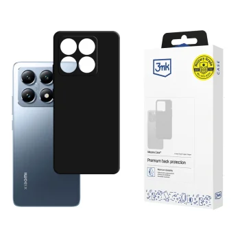 3Mk Protection Silicone Case for Xiaomi 14T, Black