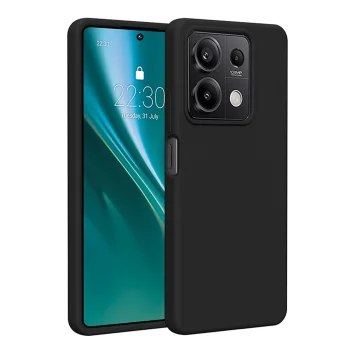 Etteri Silicone Case for Xiaomi Redmi Note 13 5G, Black