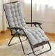 Sun Lounger Cushion 165cm, Grey