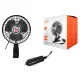 LTC 12V 6\" Car Fan with Clip and Adjustment