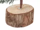 Christmas Table Decoration Tree on Wooden Base, 30 cm