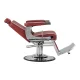 Barber Chair Gabbiano Visionerio, Red