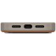 Uniq Lyden DS Case for iPhone 17 Pro, Orange-Gray