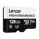 Lexar High-Endurance 128GB microSDXC Memory Card LMSHGED128G-BCNNG