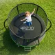 4Fizjo PRO Kids Garden Trampoline with Safety Net, 183 cm (6FT), Green/Black