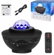 Ikonka LED Star Projector - Night Light with Bluetooth Speaker