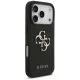 Guess iPhone 17 Pro Case Grained Big 4G & Classic Logo, Black
