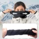 Ski Neck Warmer Qunature Oli, Fleece Gaiter, Size M - Black