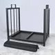 Kaminer 2-in-1 Firewood Stand and Bag, Black