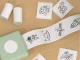 Self-Adhesive Thermal Paper for Mini Printers, 55 mm, 5 Rolls