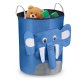 Nukido Elephant Toy Storage Basket for Kids\' Room NK-402, Blue