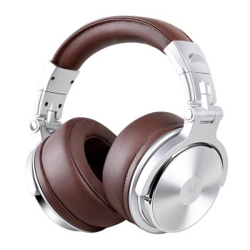 OneOdio Pro30 Wireless Bluetooth Over-Ear Headphones, Silver