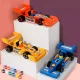 Bakalu Wooden Formula 1 DIY Assembly & Painting Kit, 3 Pcs + Paints