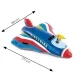 Inflatable Kids Pool Float Fighter Plane with Water Gun INTEX 57531, Blue