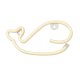 Whale LED Neon Sign for Wall Decor Forever Light FLNE09, Warm White