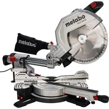 Metabo KGS 305 M Mitre Saw with Extra Saw Blade, 305 mm, 1600 W