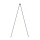 Plant support stakes for tomatoes, cucumbers, flowers, 120 cm, 10 pcs, green