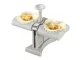 Manual Dumpling and Pierogi Maker, Grey