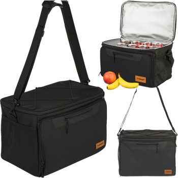 Trizand 30L Insulated Cooler Bag for Picnic and Travel 25635, Black