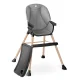 Nukido Tilo Baby High Chair, Grey/Black