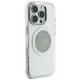 Guess iPhone 16 Pro Max Case IML Metal Colored Circle MagSafe, Gray