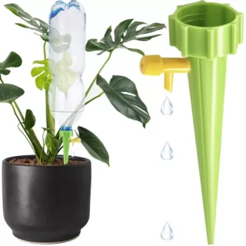 Gardlov Plant Watering Spike for Bottles, Green