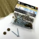 Fastening Screws for Wood with Gasket 5x50 mm MK PC DIAMONDS, 50 pcs, Bronze
