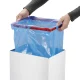 Hailo Big-Box Swing XL Waste Bin with Swing Lid 52 L, White