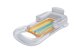 BESTWAY 43028 Piepūšams peldēšanas ūdens matracis krēsls ar dzērienu turētāju, pelēks, 161x84cm l Inflatable...