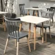 Modernhome KJSDT-01 Square Kitchen Table 80x80cm, Matte White