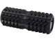Massage roller for back and legs with bumps, fitness and yoga, black